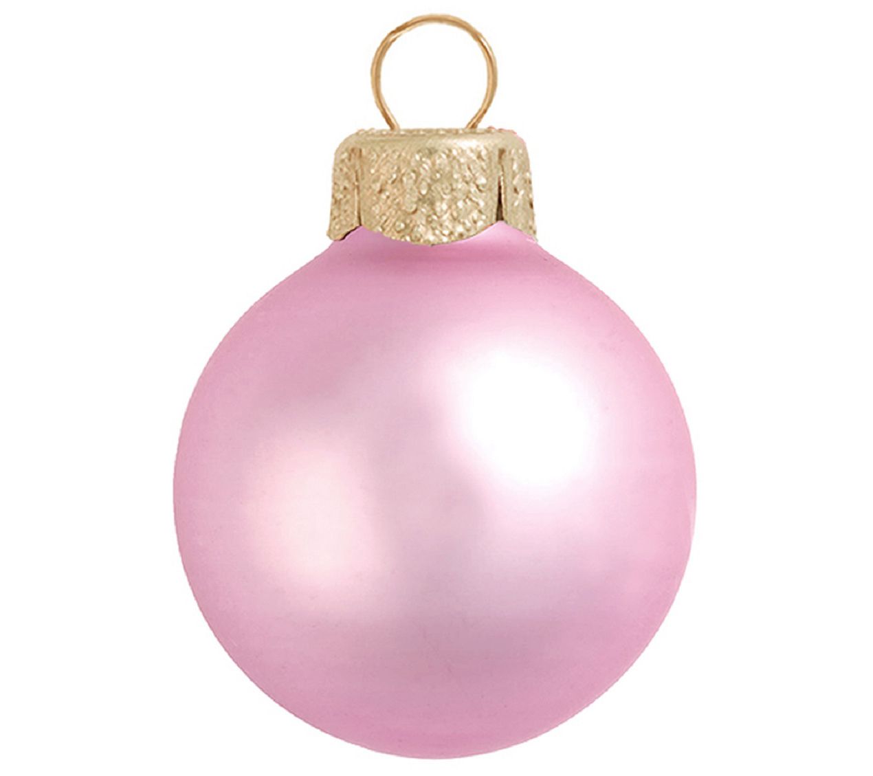 Whitehurst 6-Pc Set of 4" Glas s Ornaments, Ma tte Finish