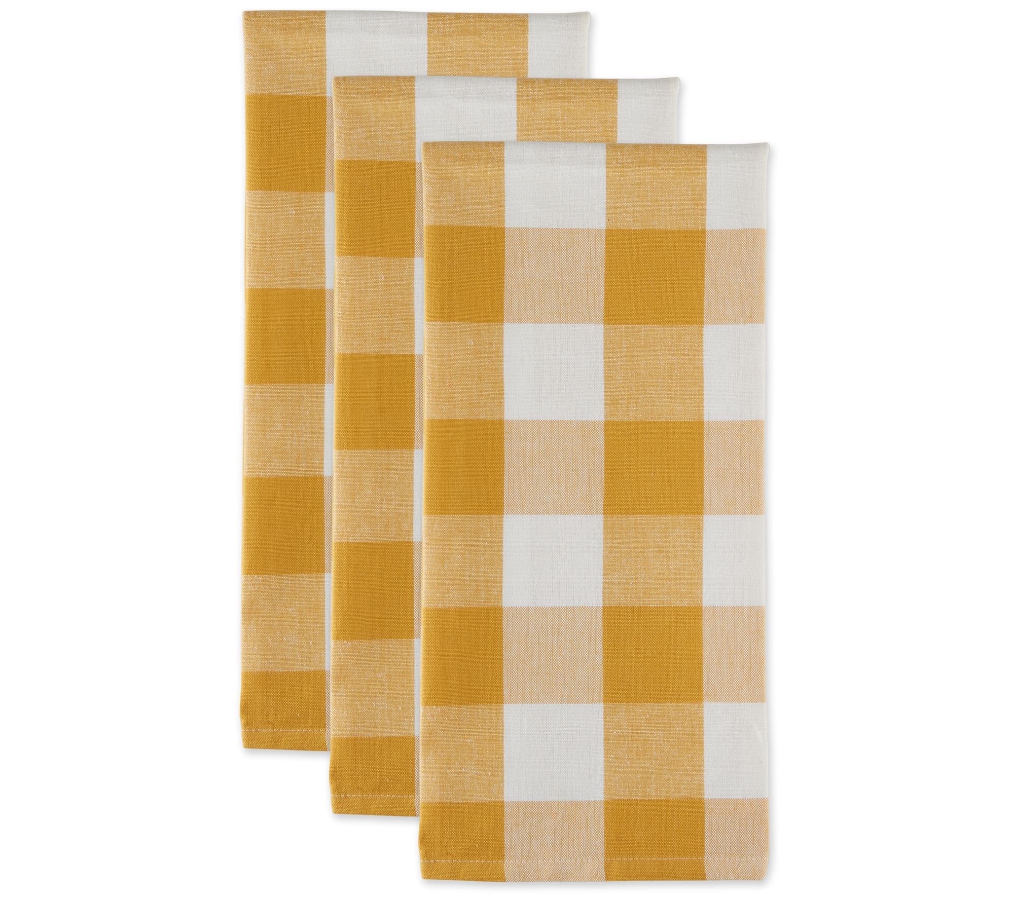 Design Imports 3-pack Buffalo Check Kitchen Towels