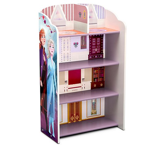 Frozen 2 Wooden Playhouse 4-Shelf Bookcase