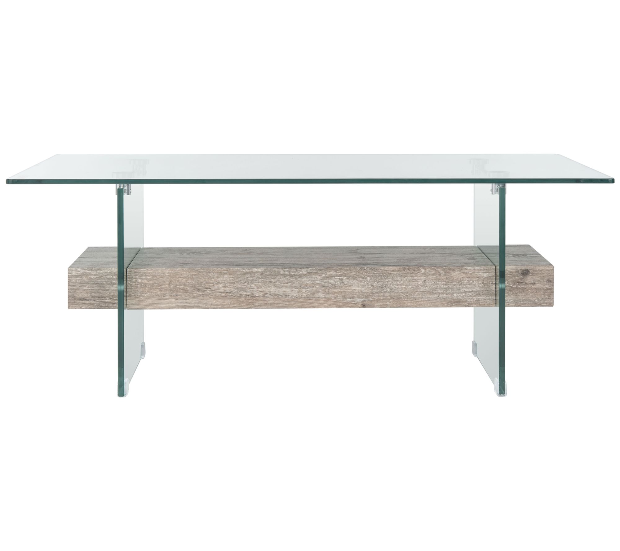 Kayley glass coffee deals table