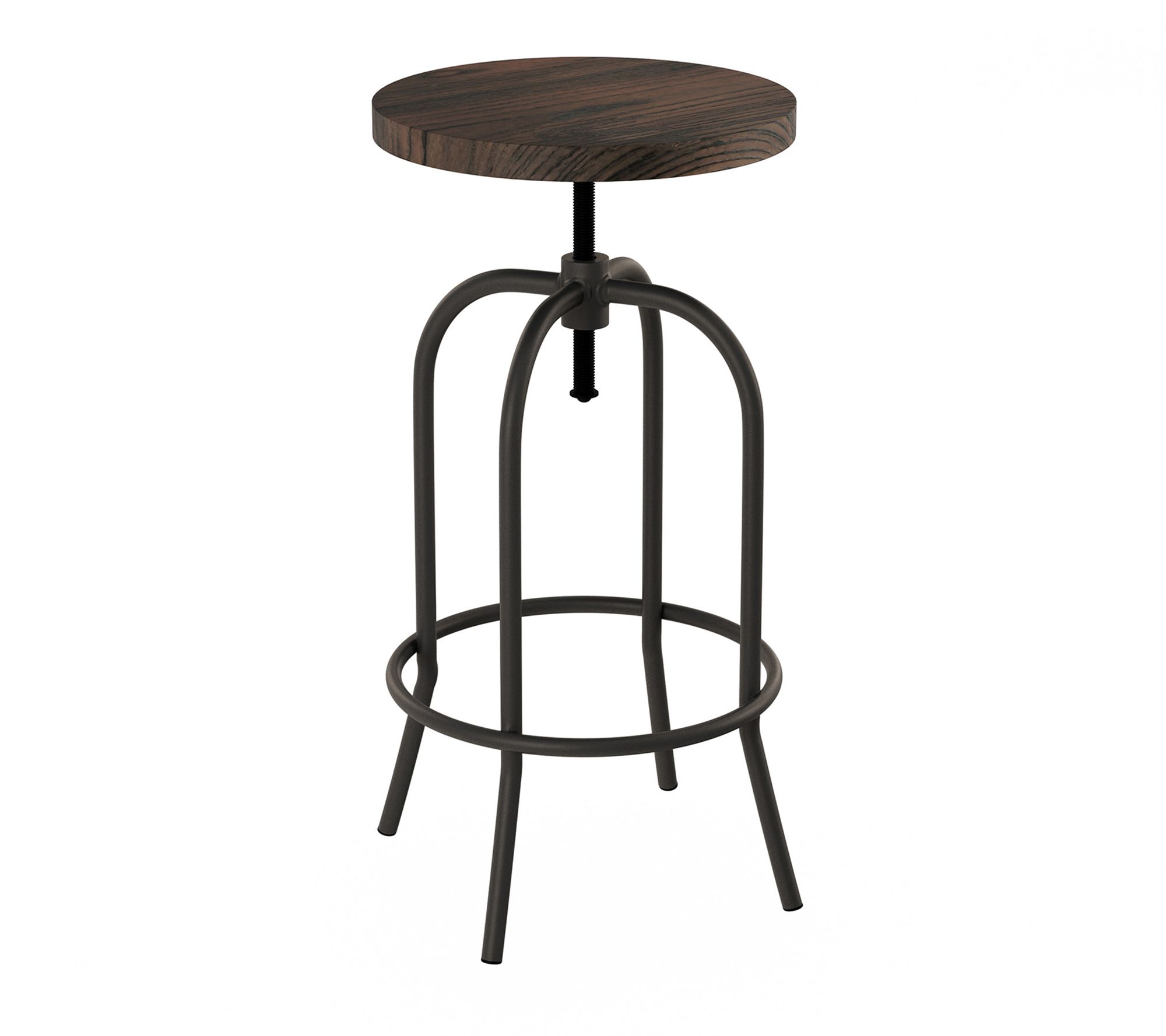 Adjustable Rounded Frame Barstool by Hastings H ome