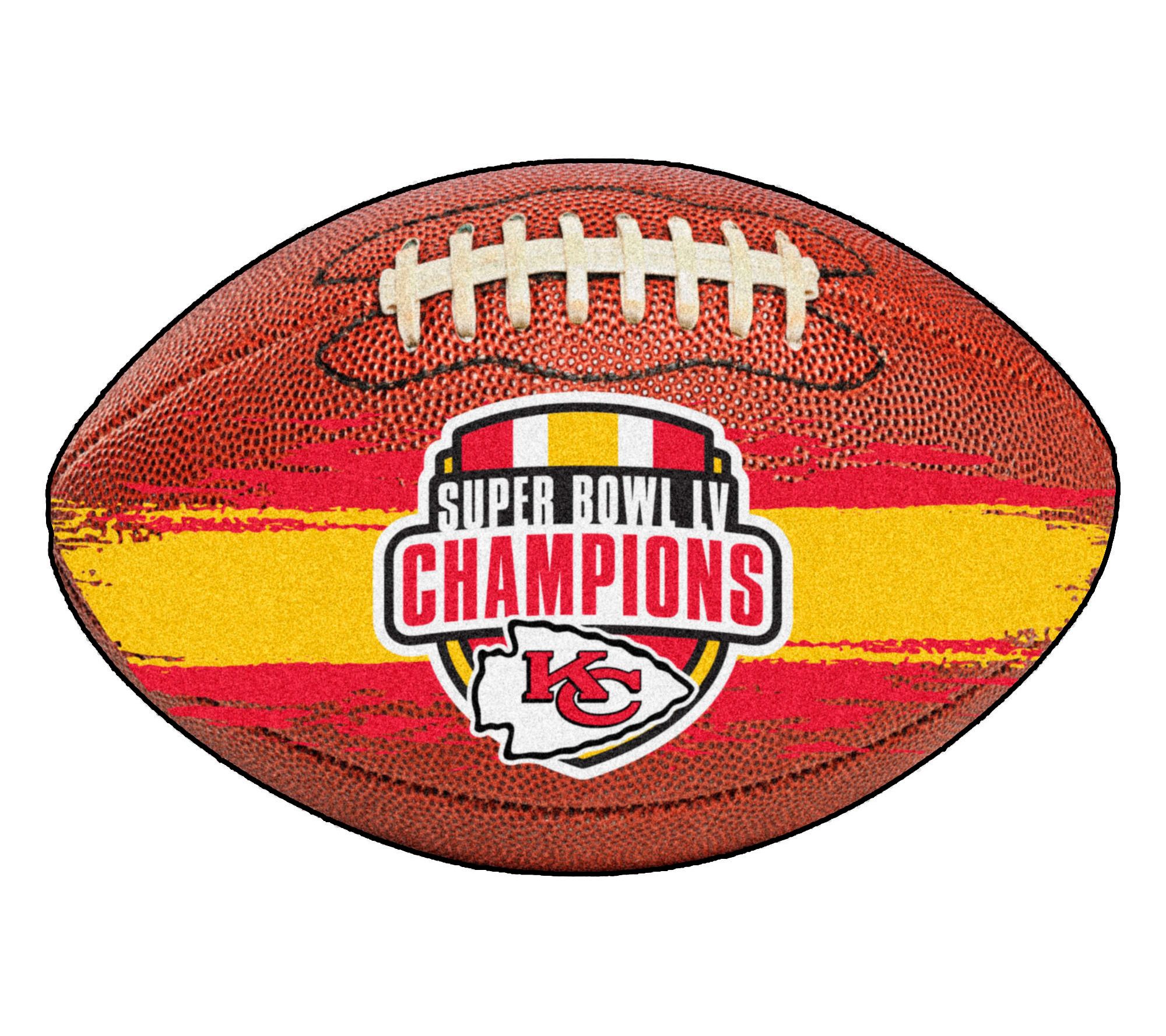 Kansas City Chiefs Super Bowl LV Football Rug - QVC.com