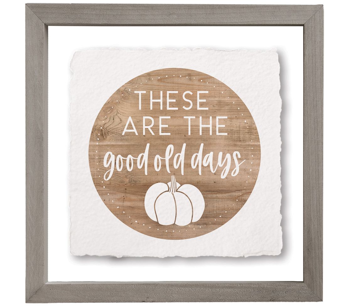 Sincere Surroundings 10" Good Old Days FloatingFrame Art