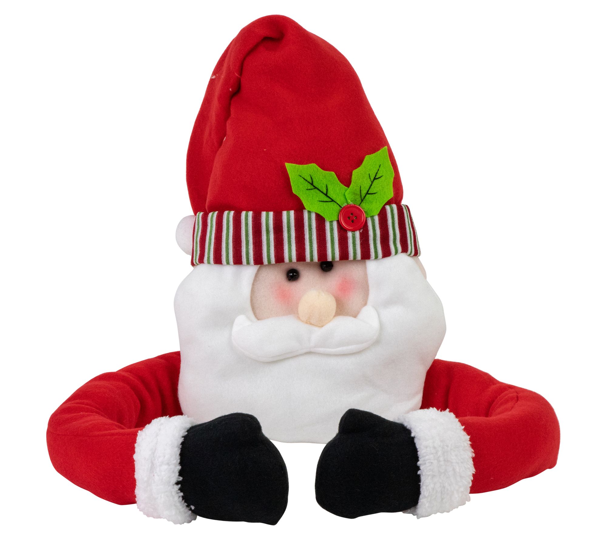 Northlight 27" Plush Santa Claus Christmas Tree Topper  Unlit