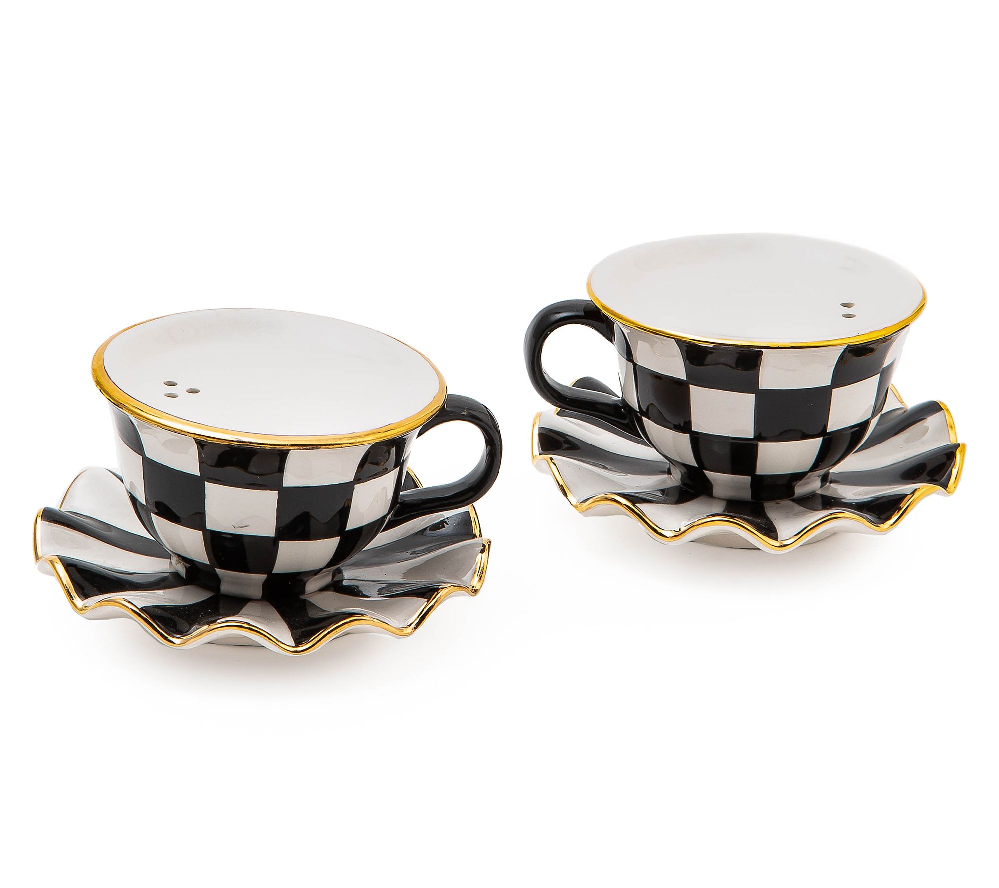 MacKenzie Childs Salt and Pepper Sets