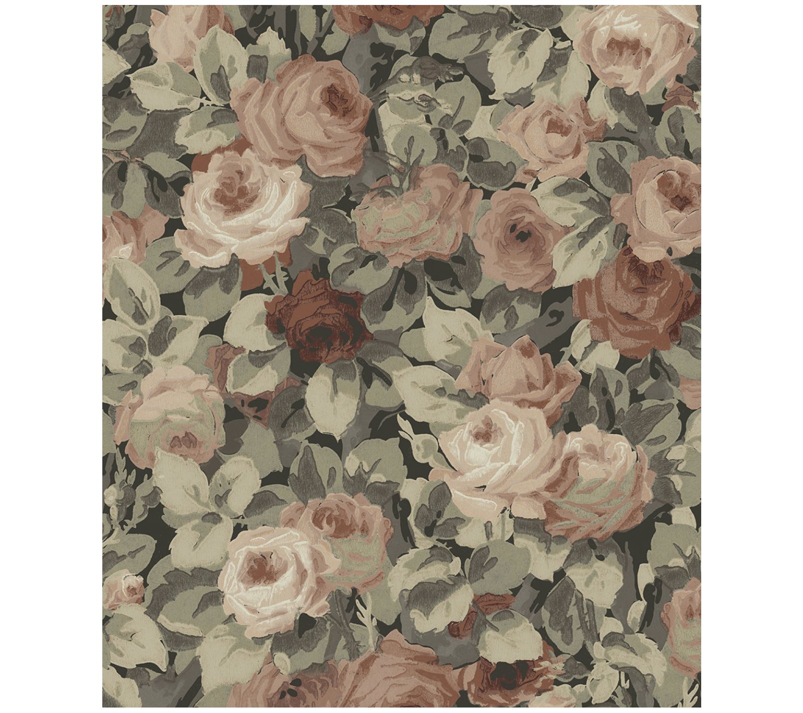 NextWall Rose Garden Peel and Stick Wallpaper