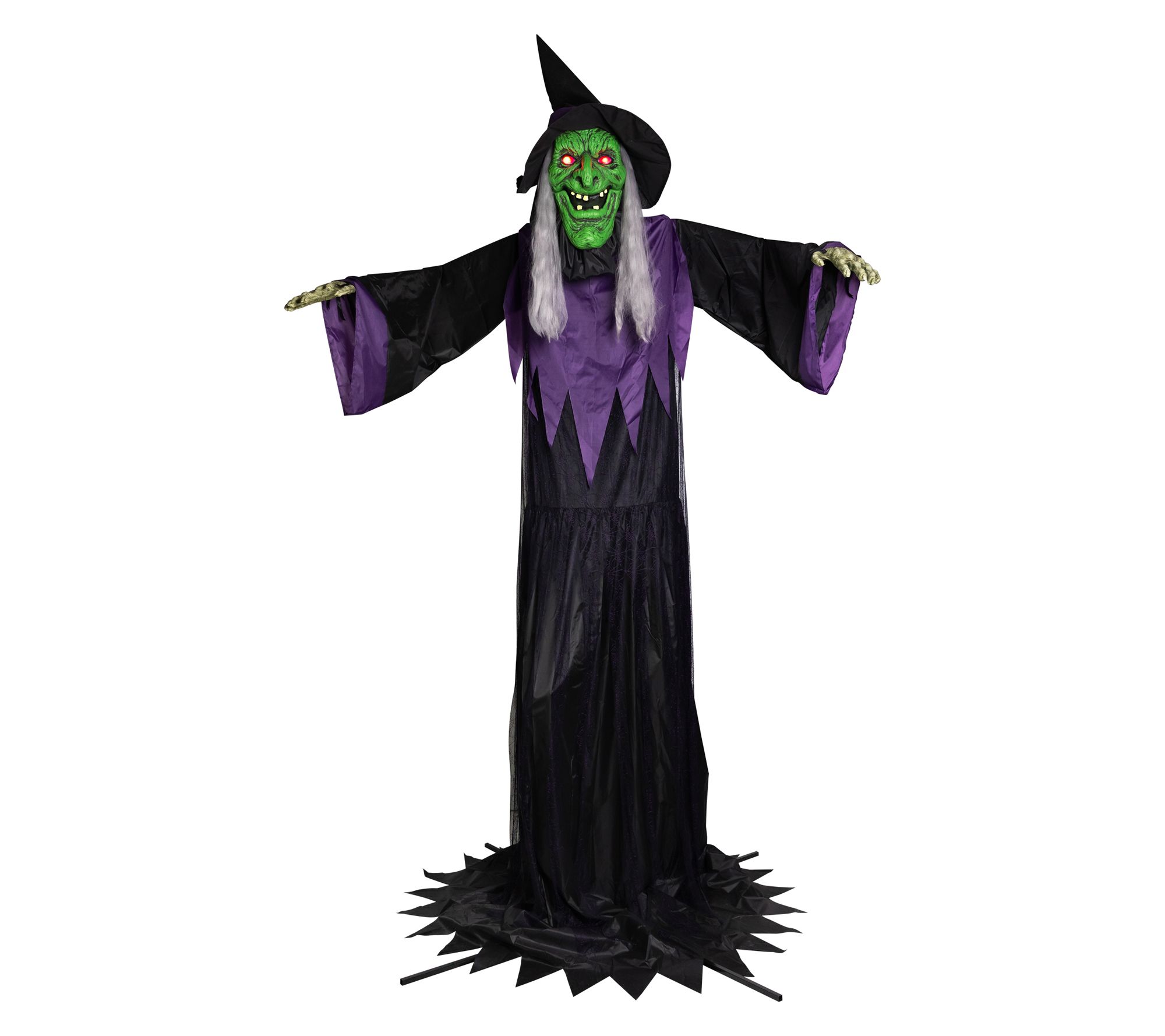 Northlight Talking Witch Commercial Halloween Decor 15'