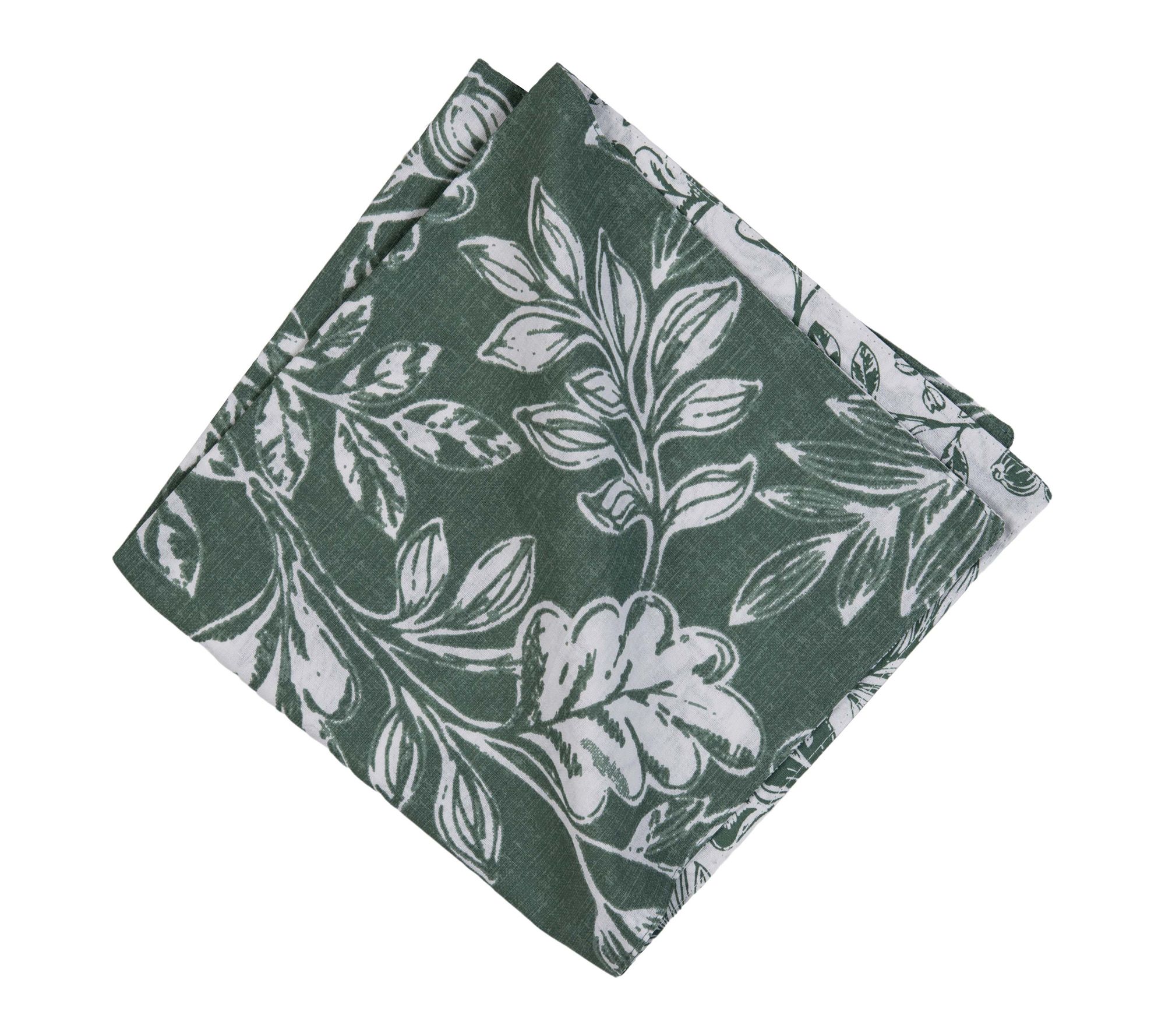 Everview Sage C otton Set of 6 Cloth Napkins by Valerie