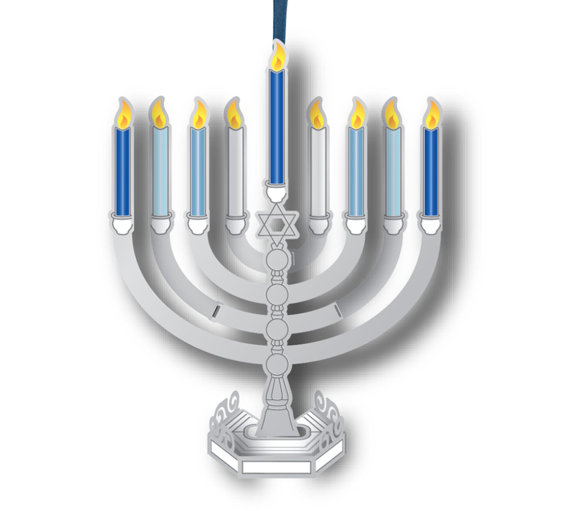 Beacon Designs Standing Menorah Ornament