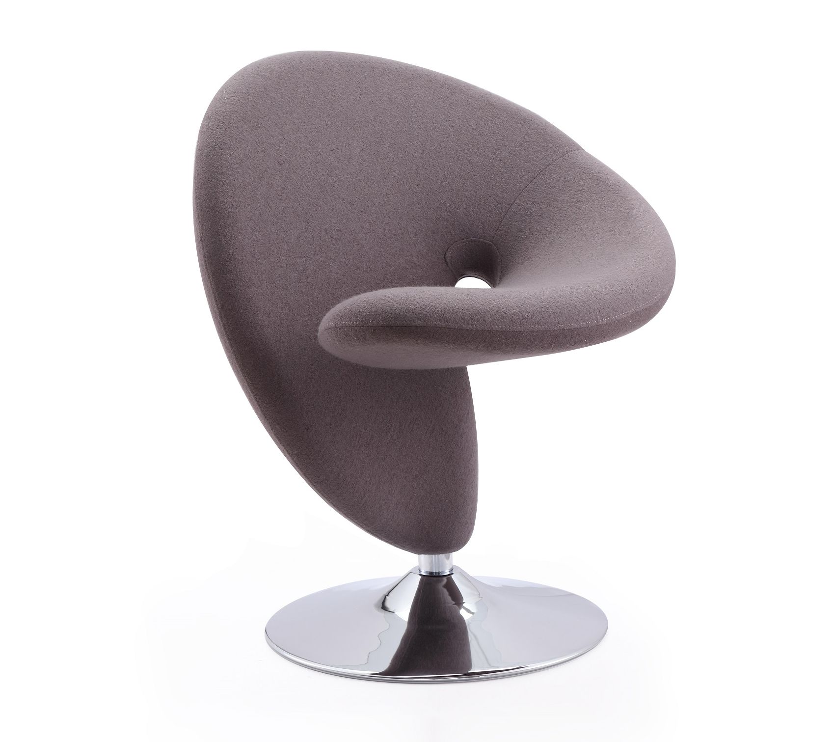 Curl Swivel Accent Chair