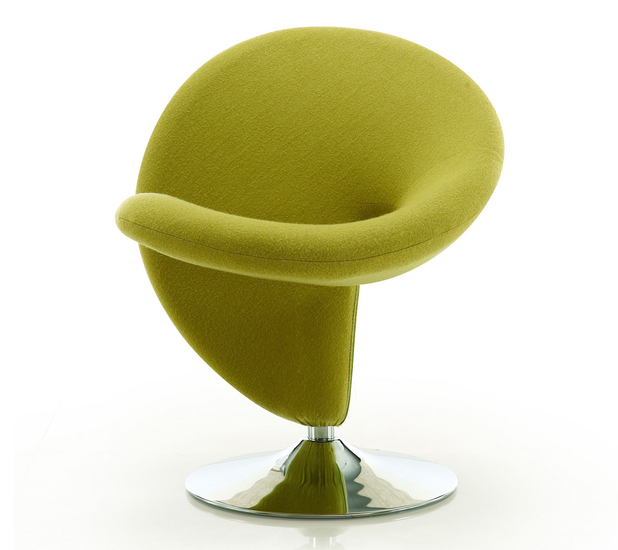 Curl Swivel Accent Chair