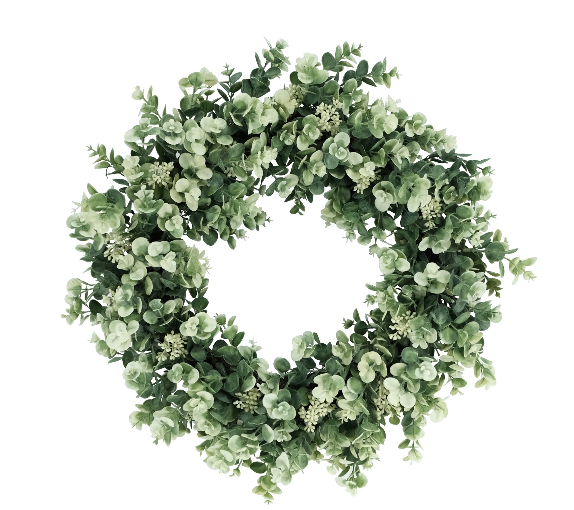 Puleo 30" Laven der/Eucalyptus Floral Spring W reath