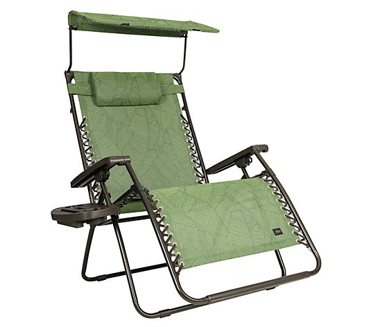Bliss 30" Wide Lounger w/ Adjustable Canopy & Drink Holder