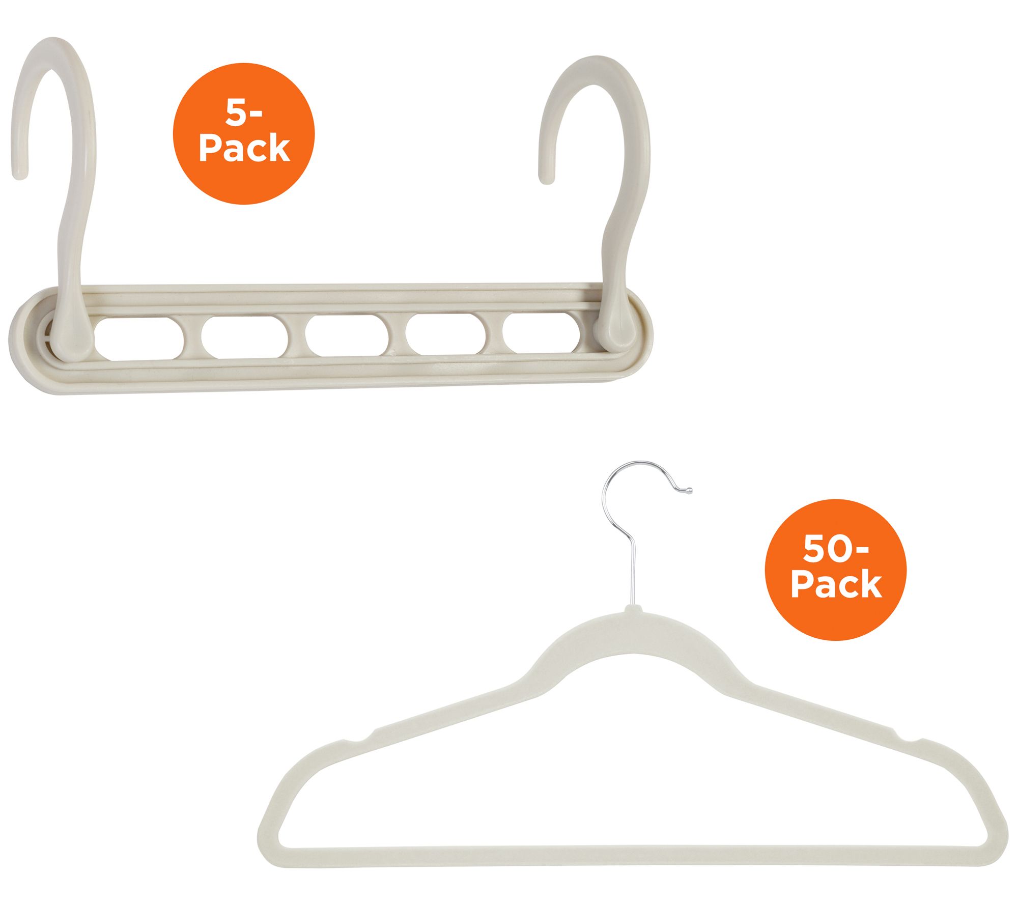 Ruby Space Saving Triangles 54-pack of Hanger Hooks on QVC 