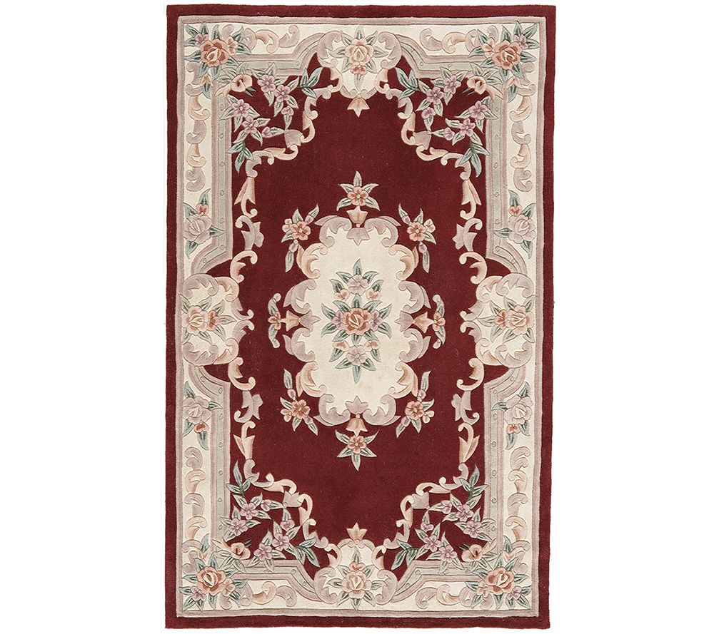 Rugs America New Aubusson 8' x 11' Wool Accen tRug