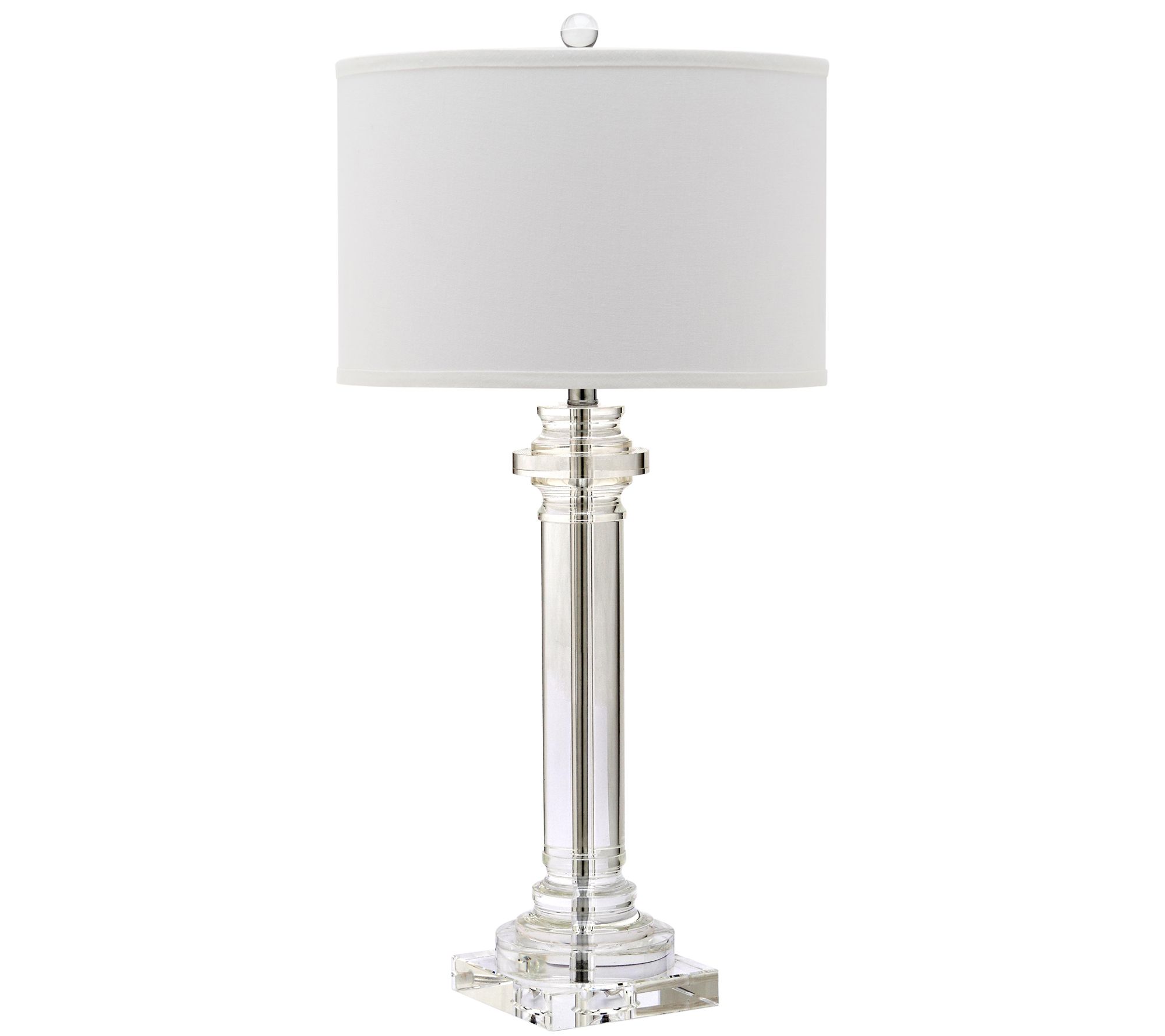 Safavieh Nina Crystal Column Table Lamp - QVC.com