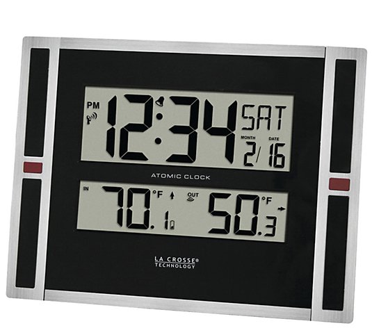 La Crosse Indoor/Outdoor Thermometer & Atomic Clock