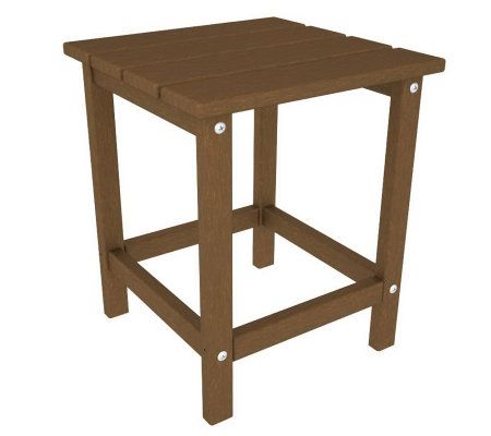 POLYWOOD Long Island 15" Side Table