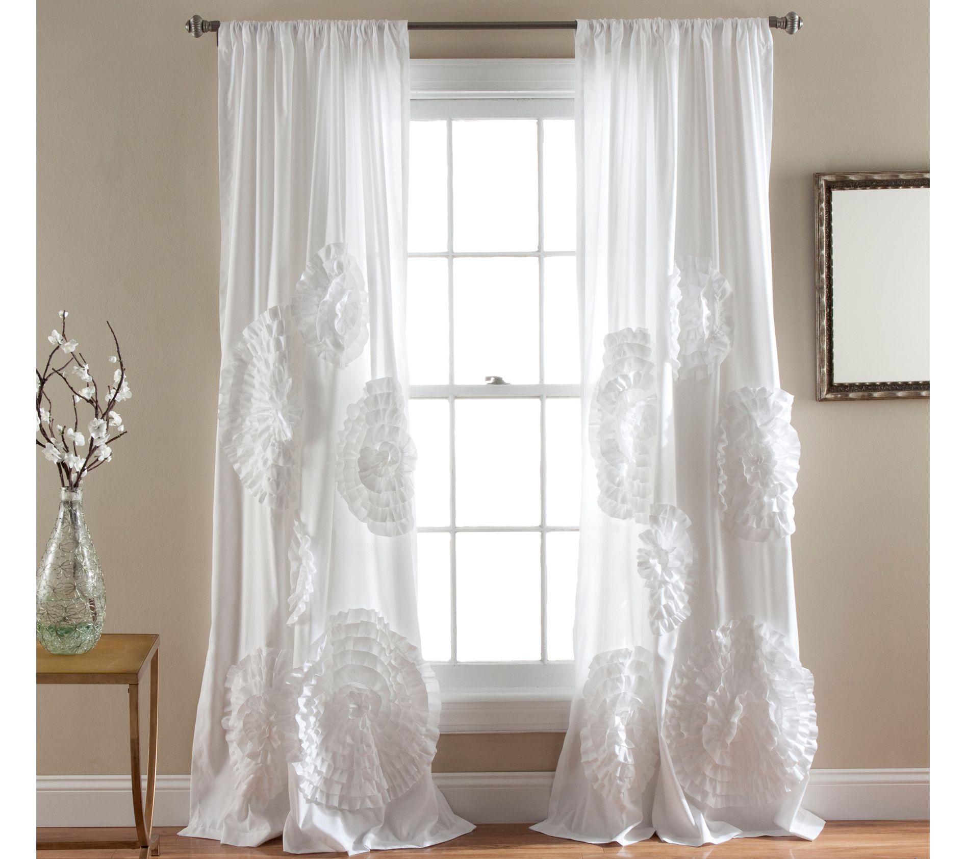 Serena 54" x 95" Window Panel by Lush Decor