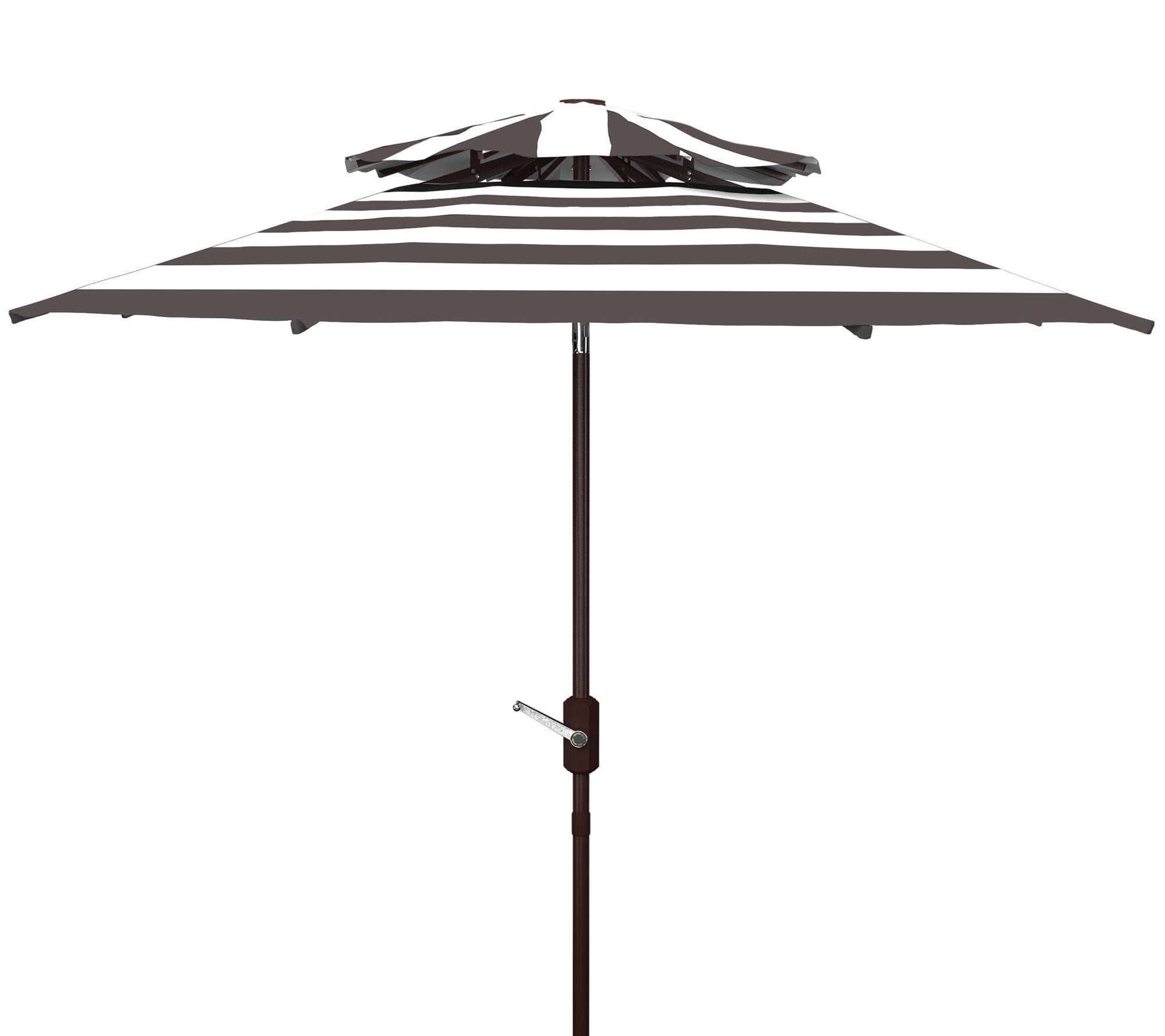 Iris Fashion Line 9' Double Top Umbrella by Safavieh