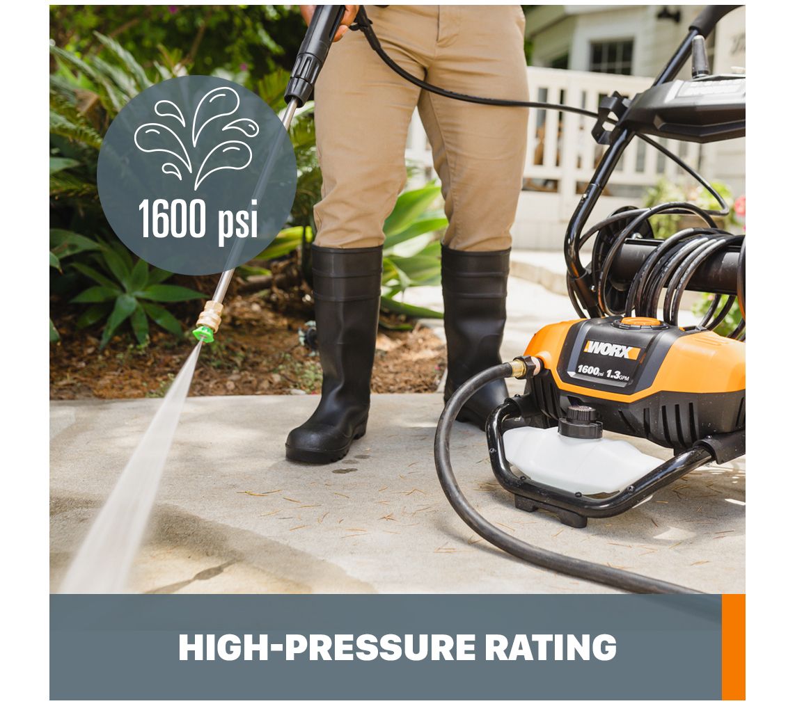Worx 1600 PSI A/C Pressure Washer