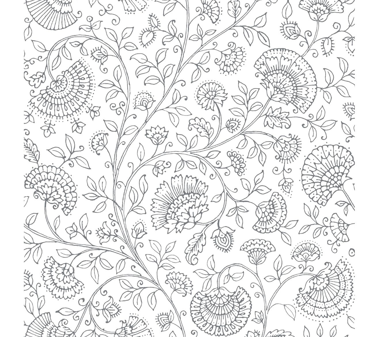 NextWall Paisley Trail Peel and Stick WallpaperRoll