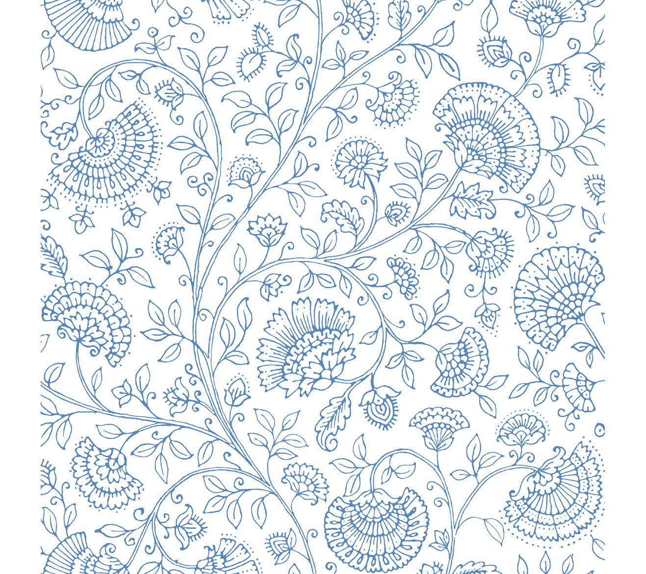 NextWall Paisley Trail Peel and Stick WallpaperRoll