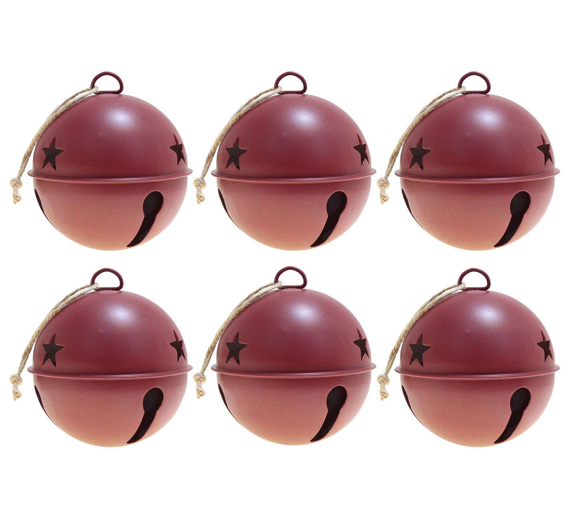 Haute Decor 12-pack 85mm Jingle Bell Christmas Ornaments
