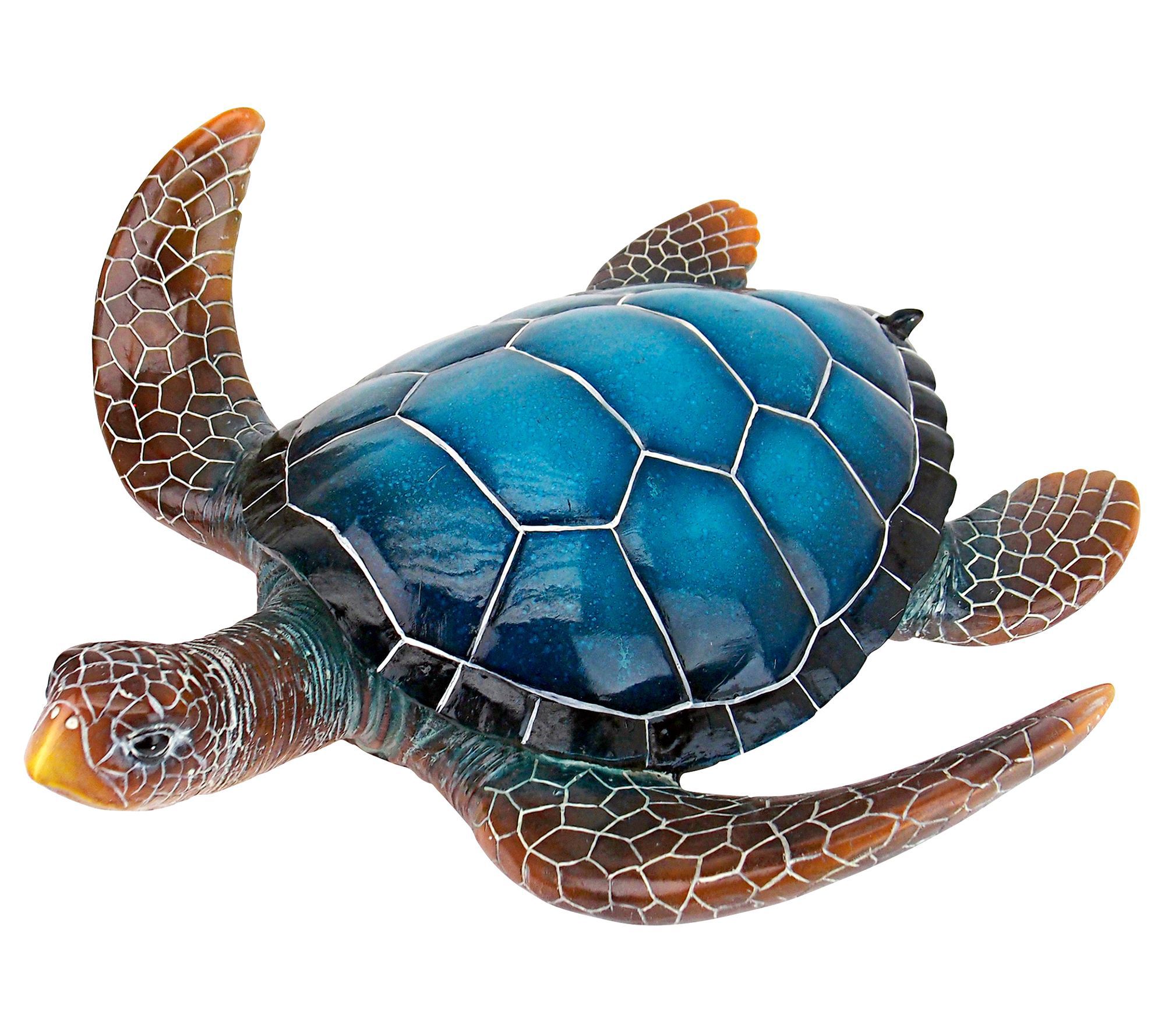 Design Toscano Large Blue Sea Turtle Garden Statue - QVC.com