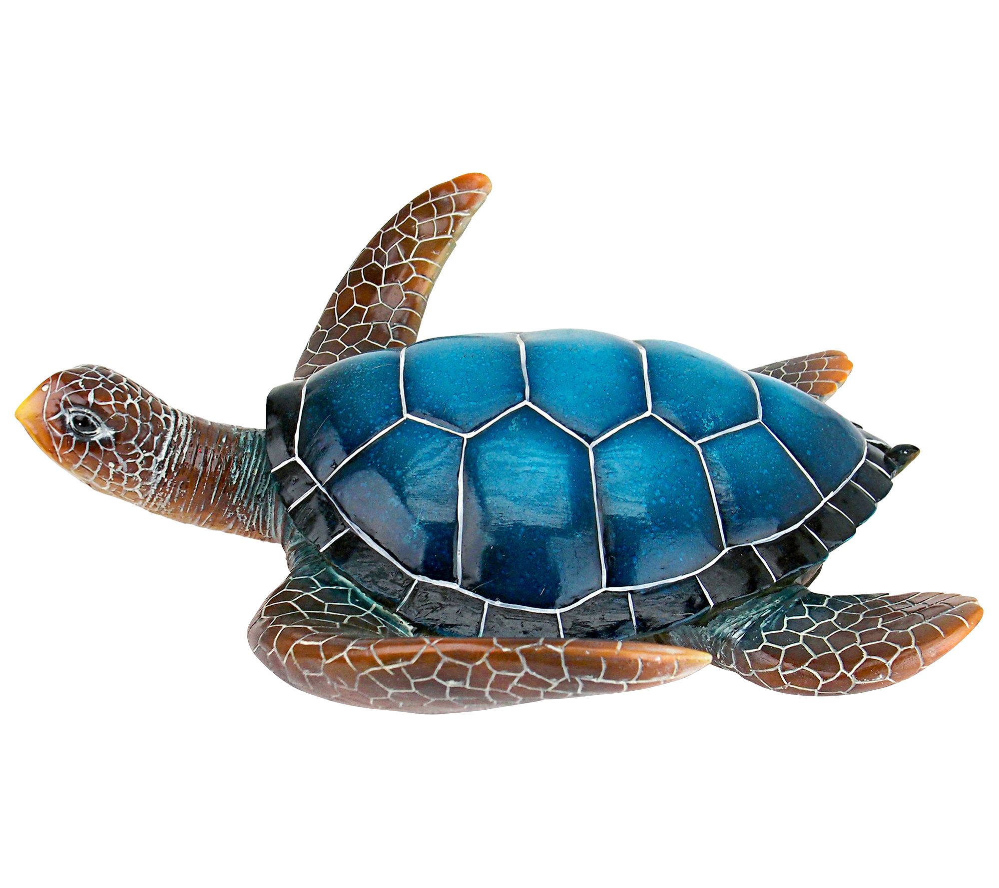 Design Toscano Large Blue Sea Turtle Garden Statue - QVC.com