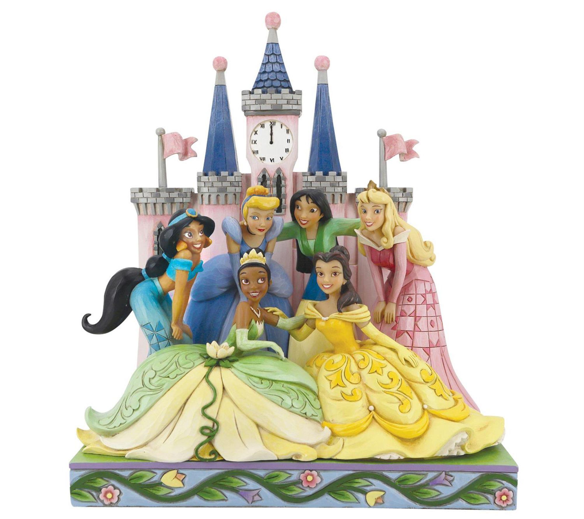 Enesco Disney Traditions Princess Group & Castle 