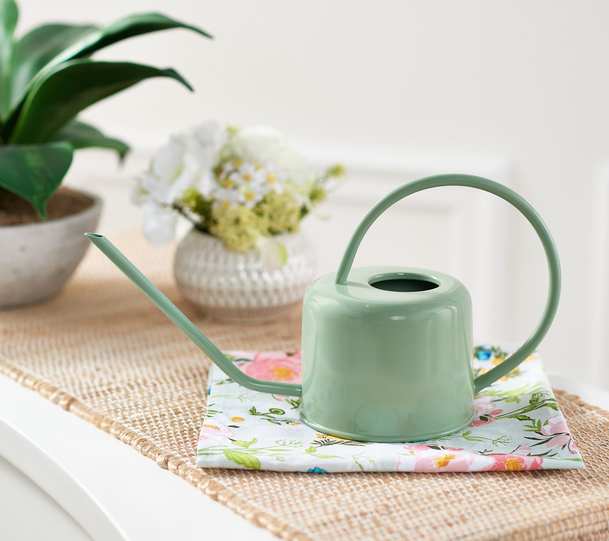 "As Is" Cozy Cottage by Liz Marie Medium Watering Can