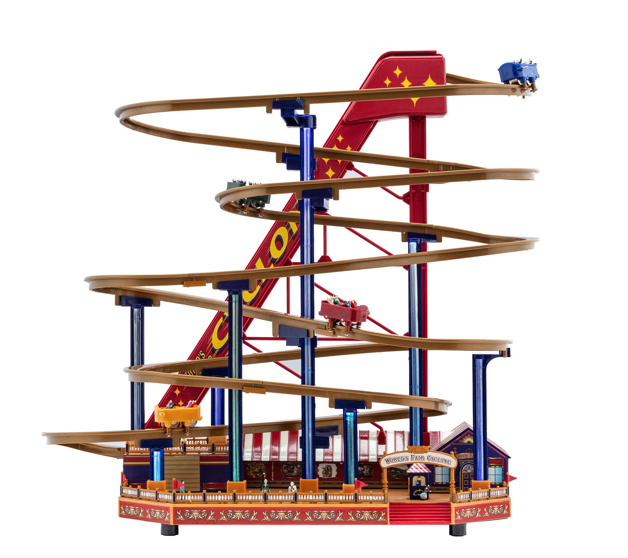 Mr. Christmas Animated & Musical World's Fair Roller Coaster
