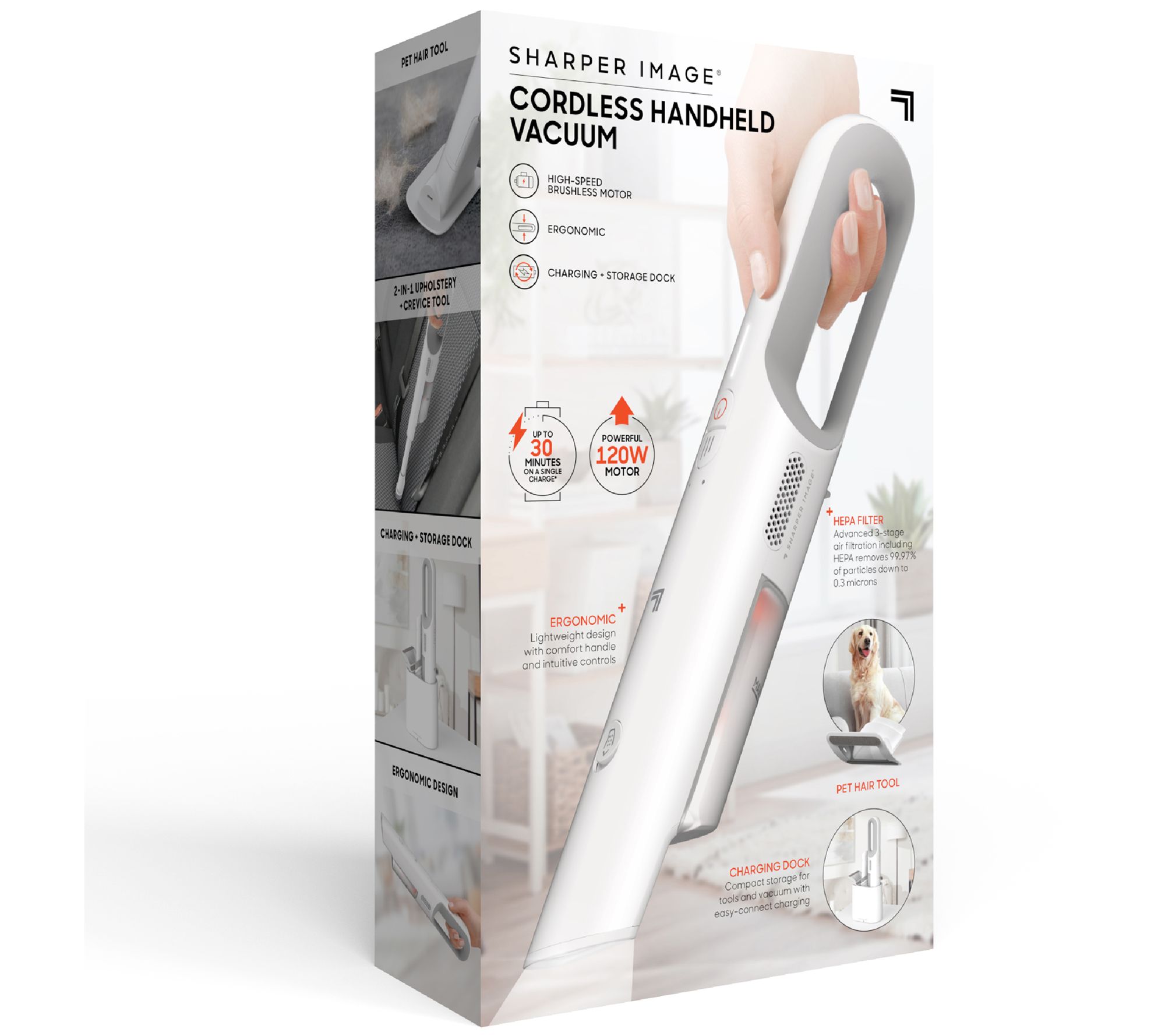 Cordless Window Vacuum by Sharper Image @