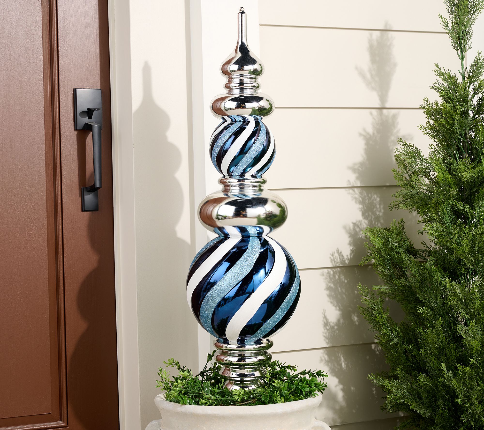 Kringle Express 37" Oversize Finial Stake/ Hanging Decor