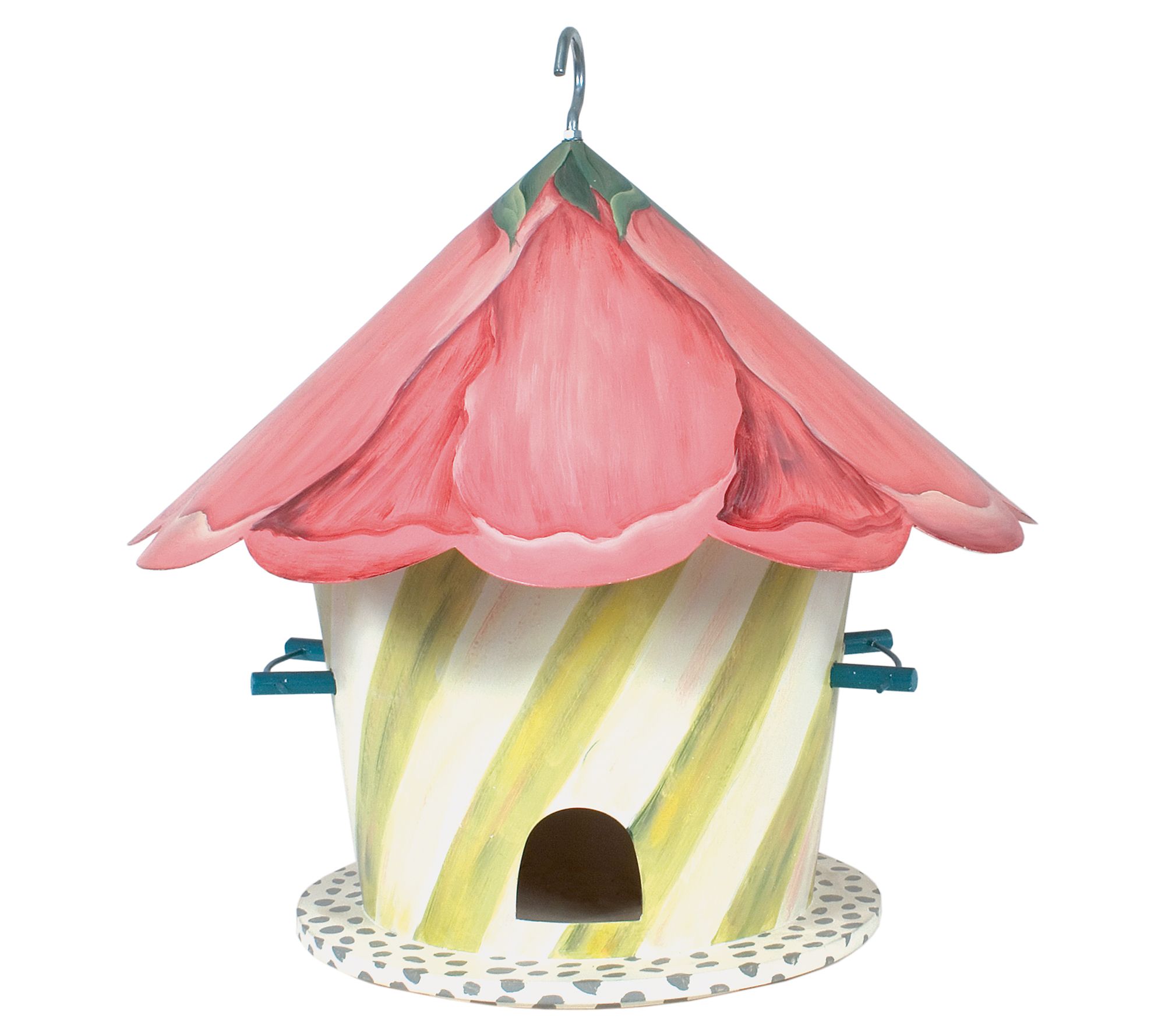 MacKenzie-Childs Hollyhock Birdhouse