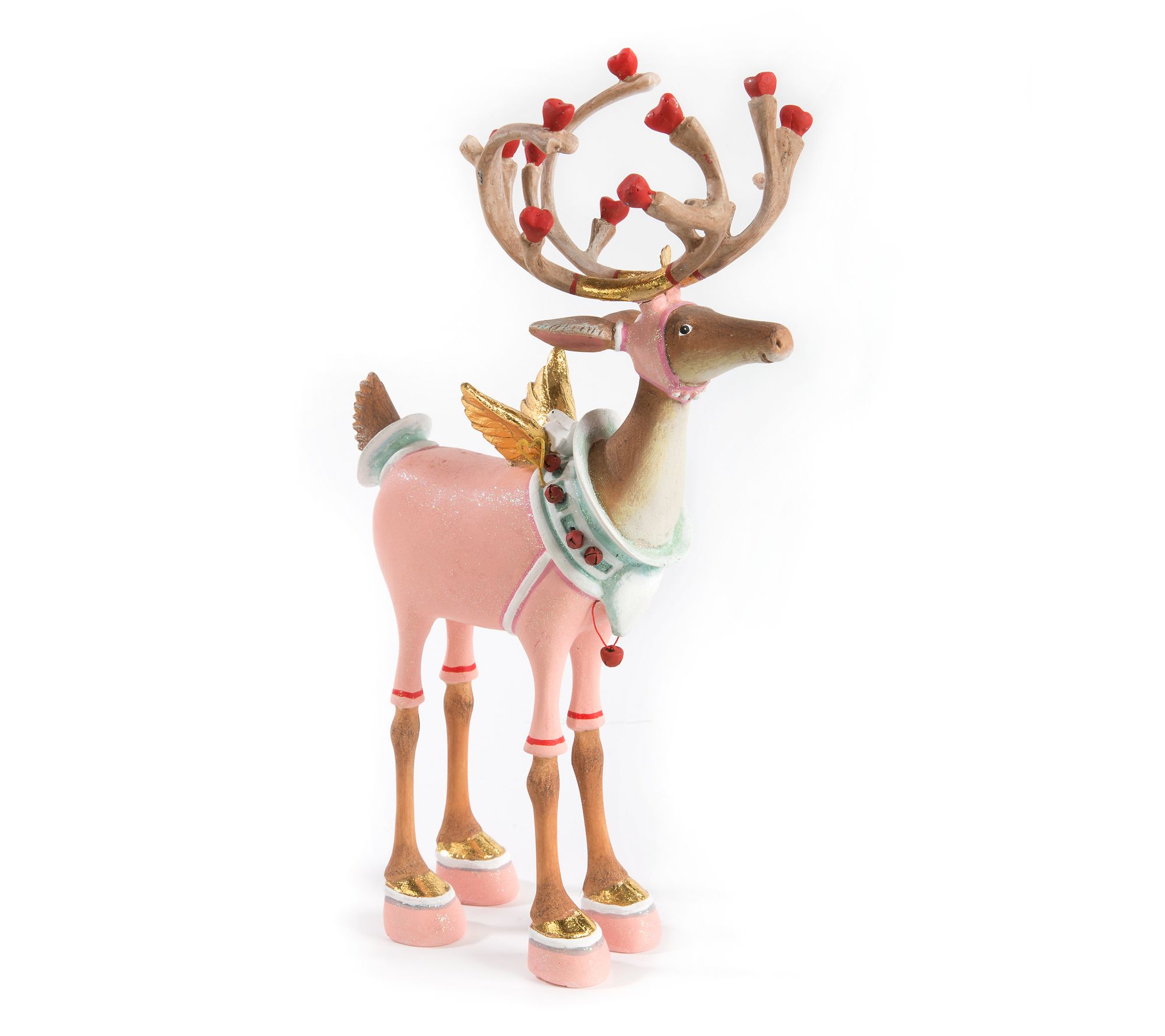 MacKenzie-Childs Dash Away Cupid Reindeer Figure