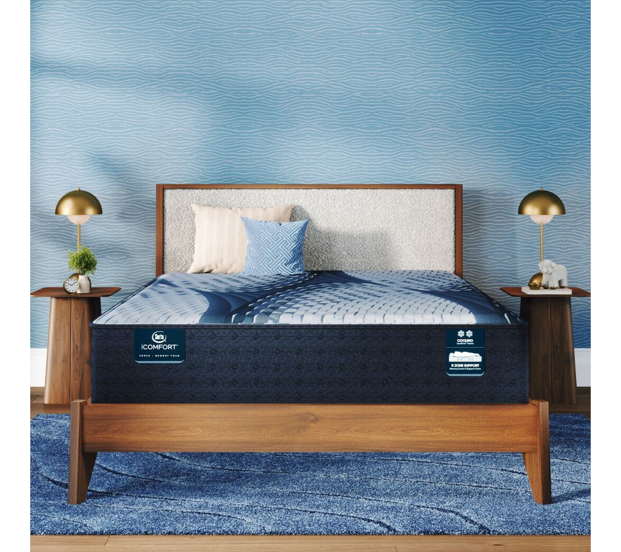 iComfort Iona 13" Memory Foam Plush Mattress -Twin XL
