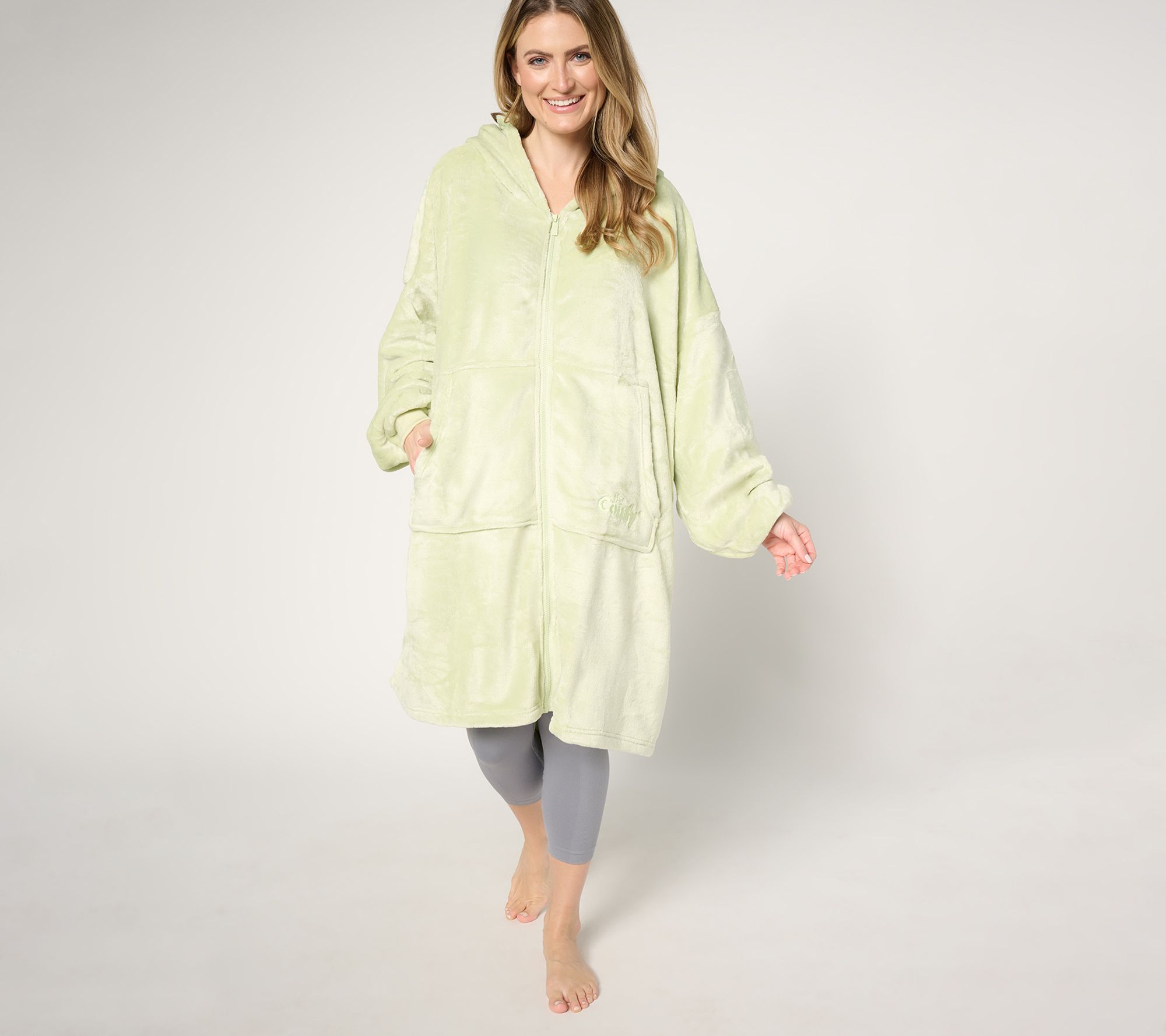 "As Is" The Comfy Dream Full Zip Wearable Blanket