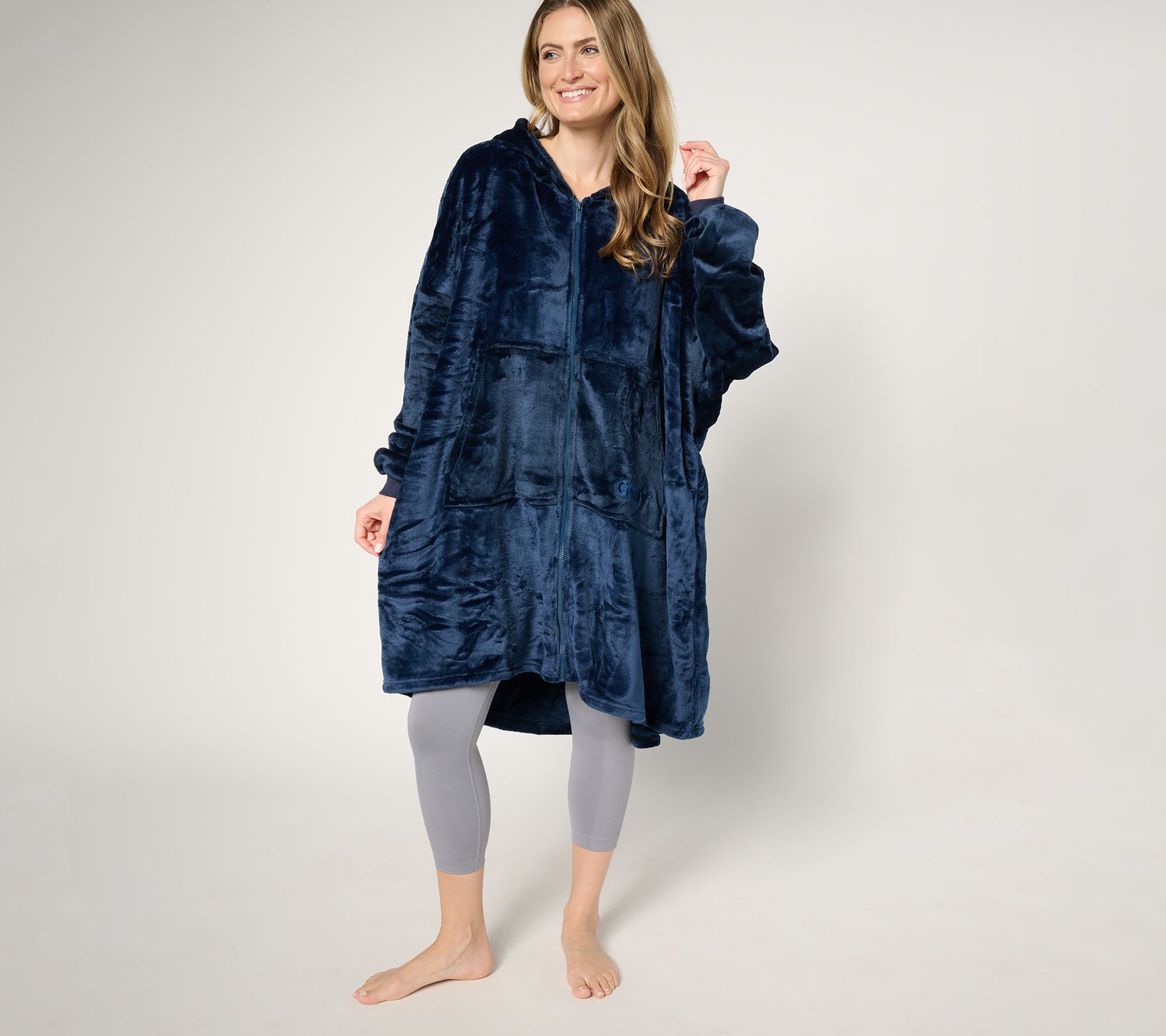 "As Is" The Comfy Dream Full Zip Wearable Blanket