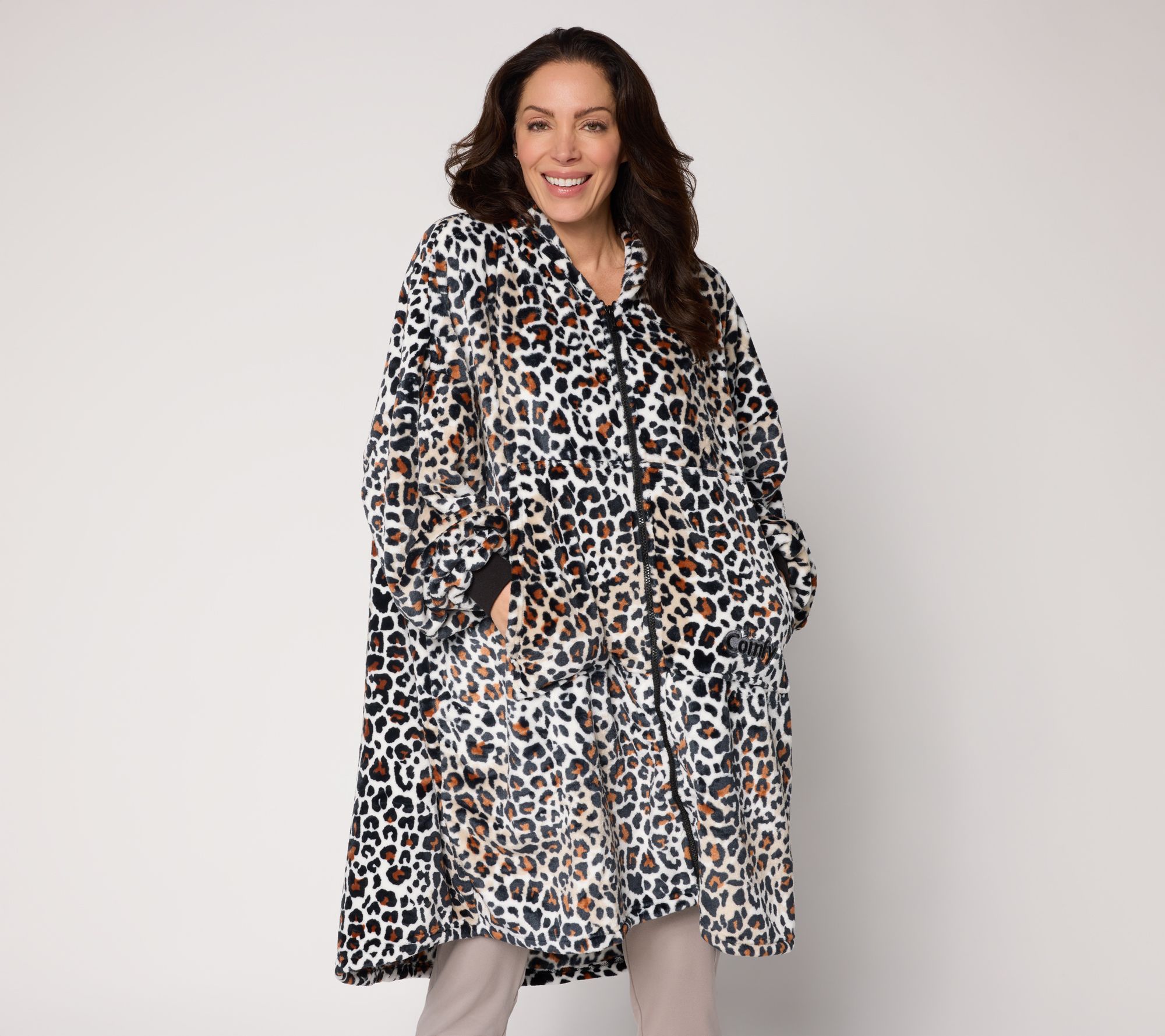 "As Is" The Comfy Dream Full Zip Wearable Blanket