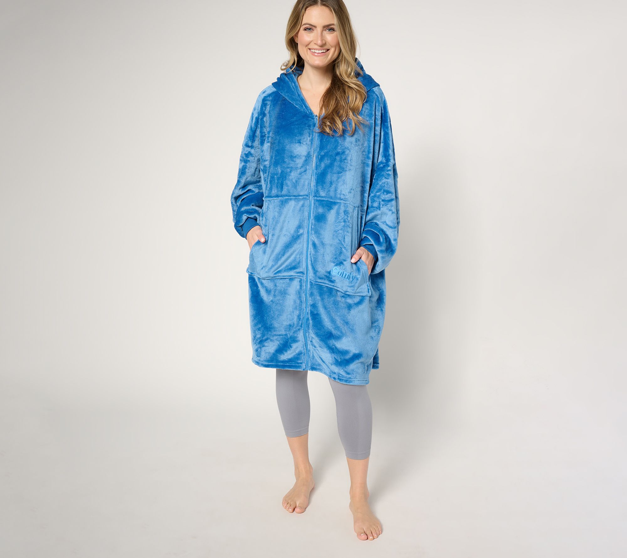 "As Is" The Comfy Dream Full Zip Wearable Blanket