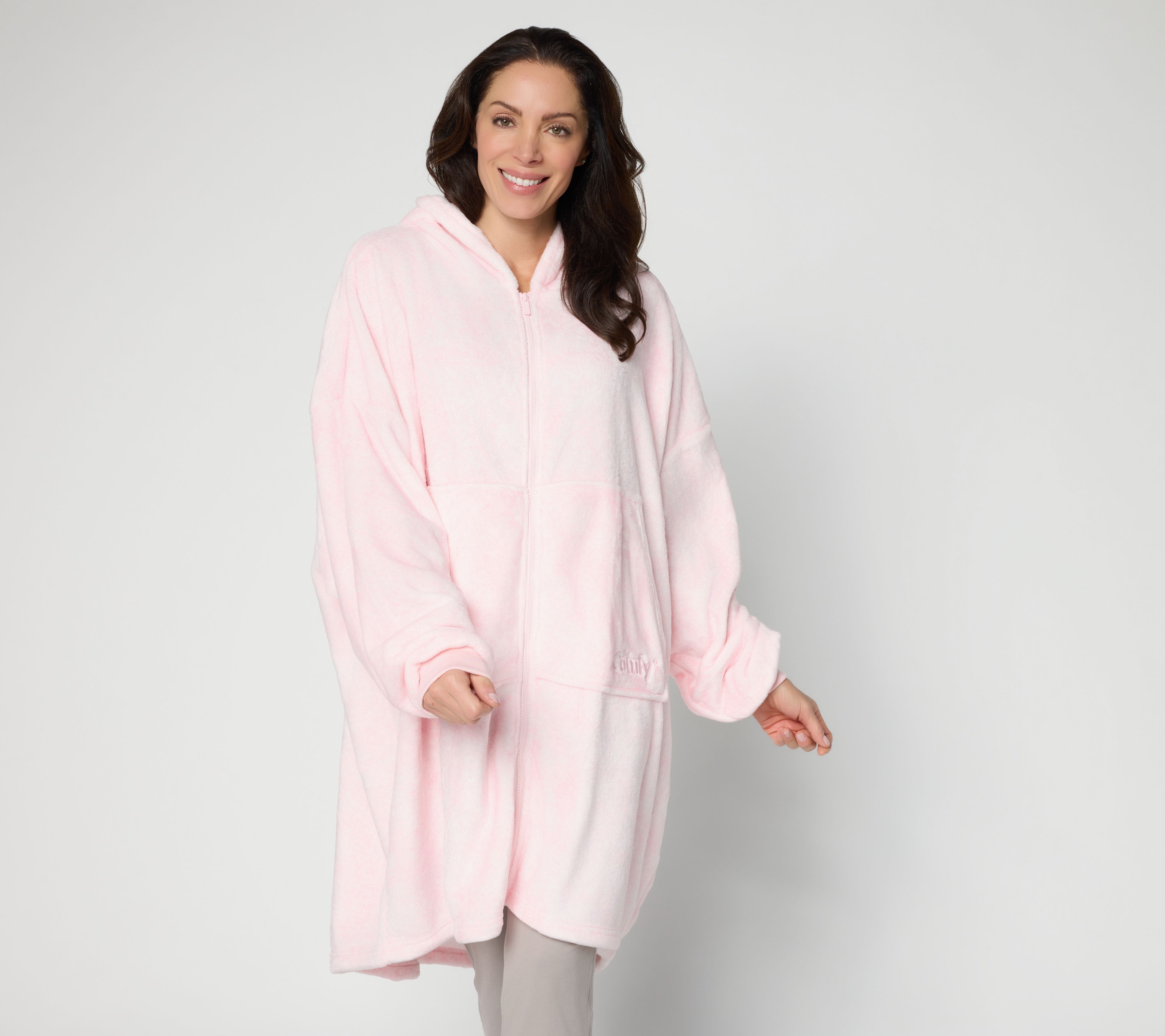 "As Is" The Comfy Dream Full Zip Wearable Blanket