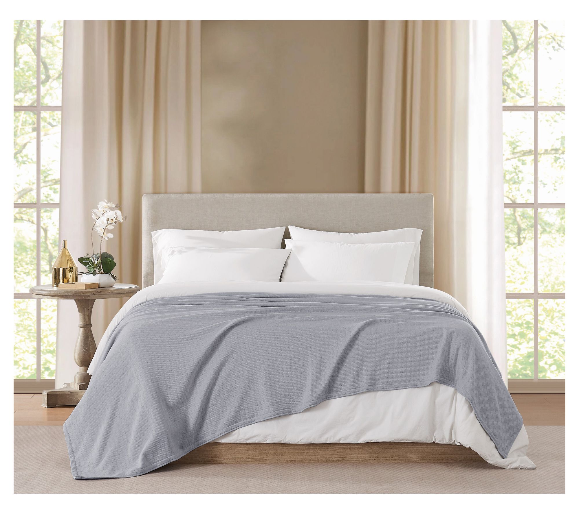 Borghese Roma Luxe Cotton King Blanket