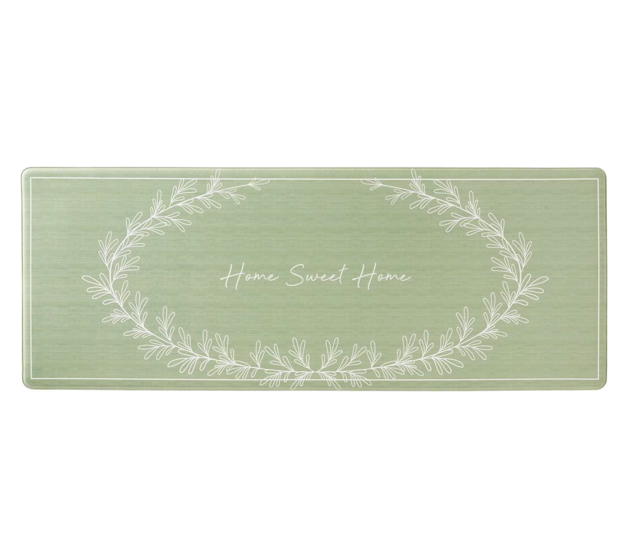 Martha Stewart Bloomfield Home Sweet Home 18"x48" Kitchen Mat