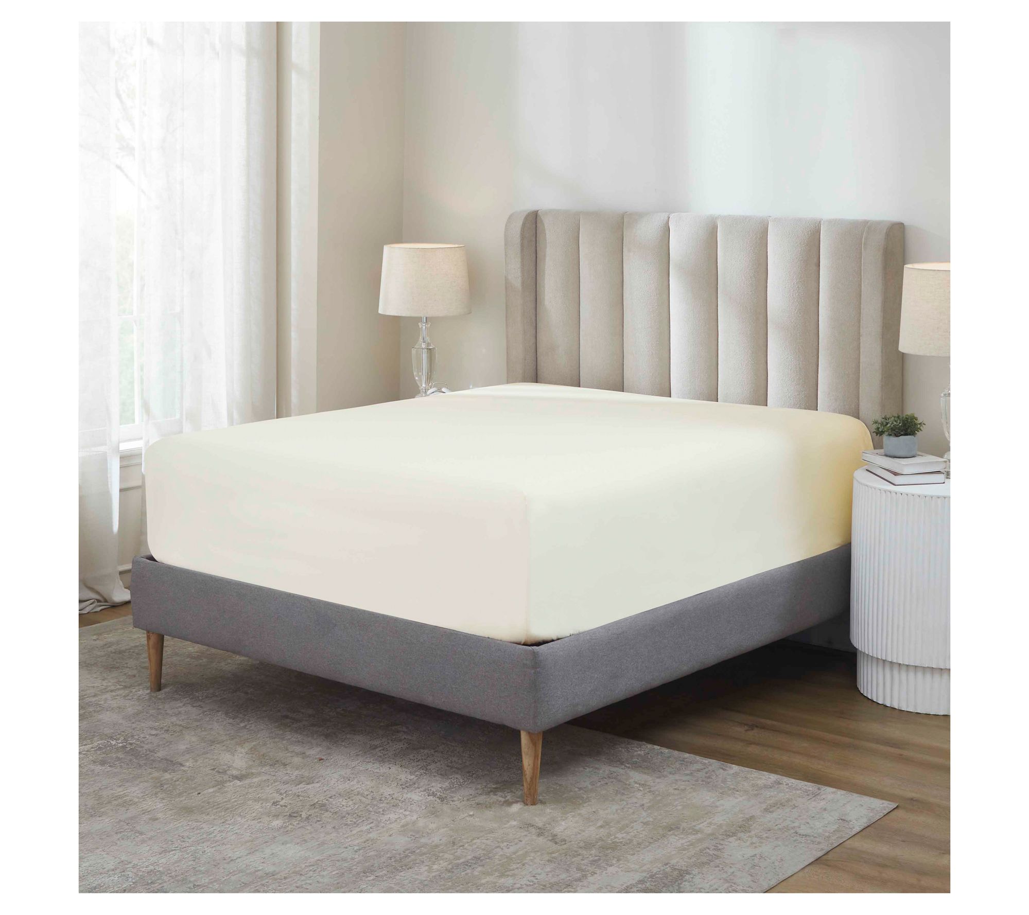 Superior Apus 500 TC Cotton Extra Deep Fitted Sheet, Queen