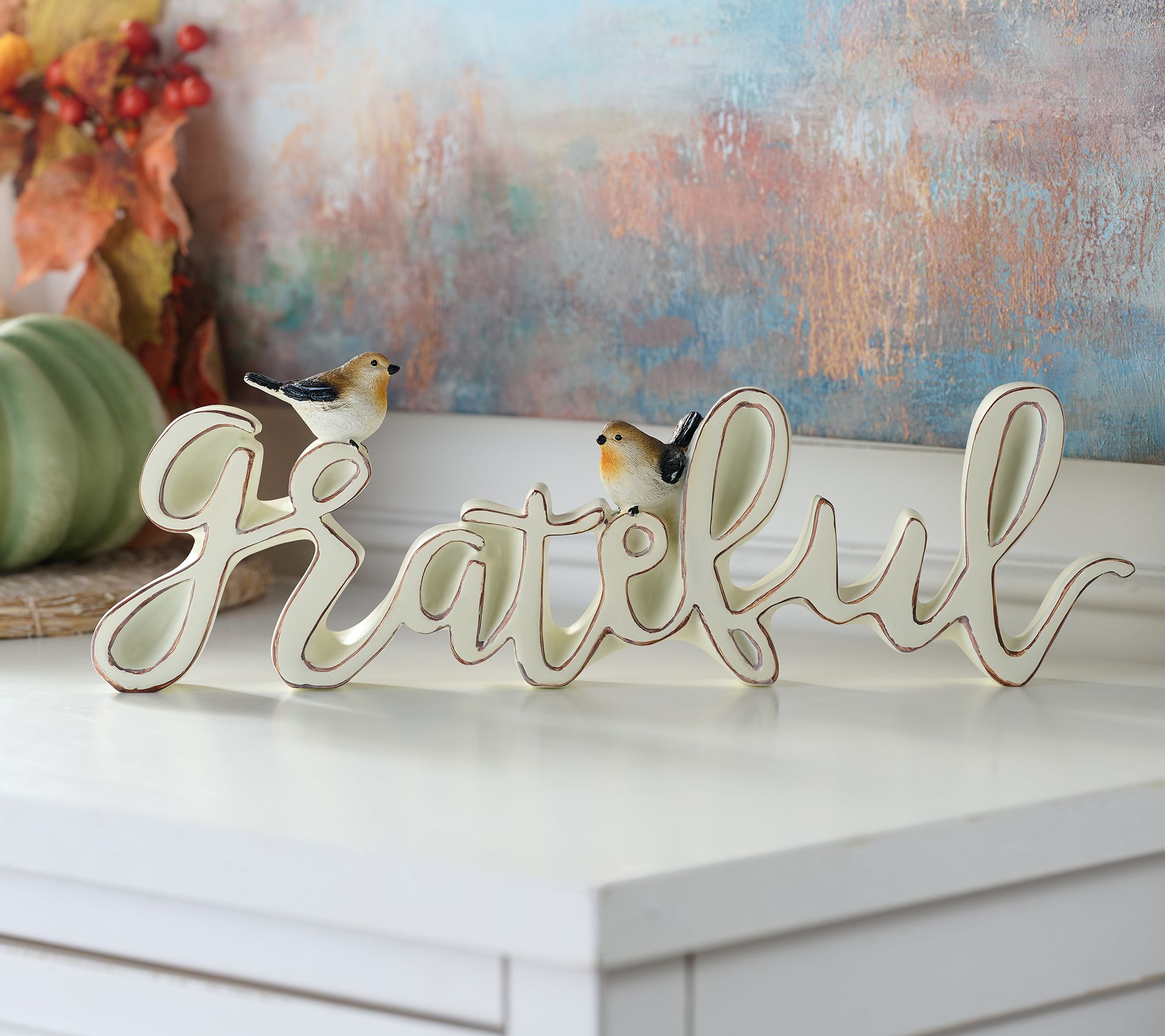 "As Is" Inspirational Sign with Birds by Valerie