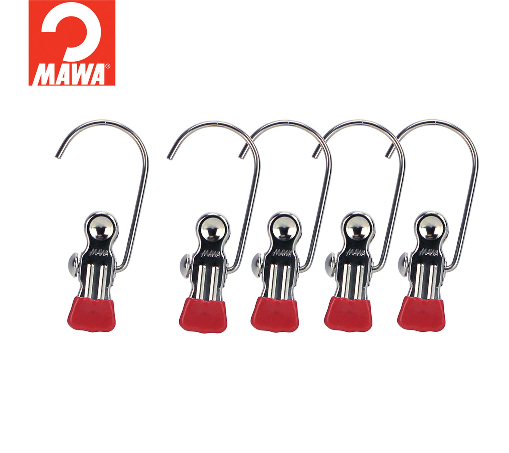 MAWA 5pc Hook/Clip Multiple Purpose Clip Hanger