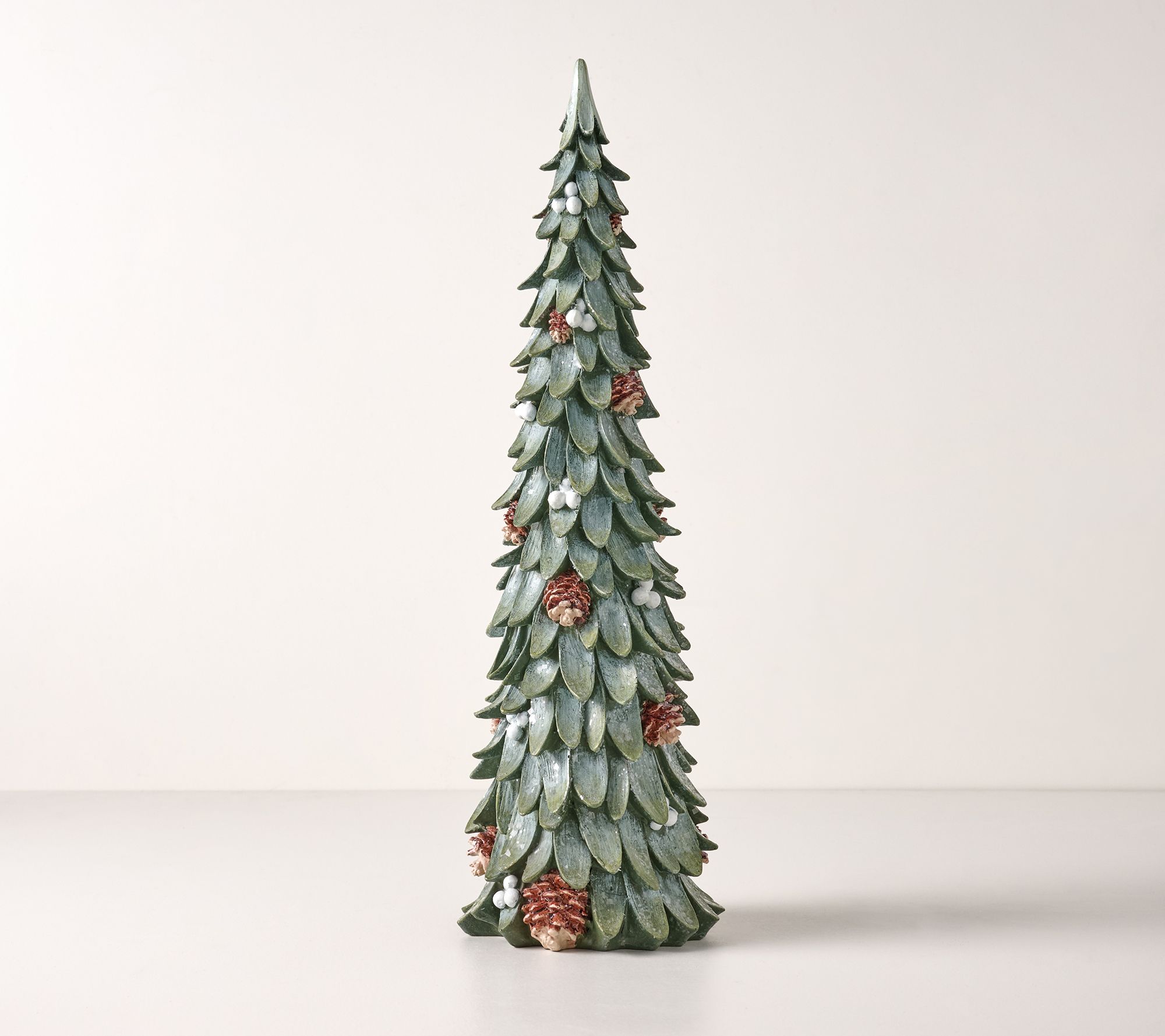 18.5â   Tree with Pinecones and Berries by Valerie