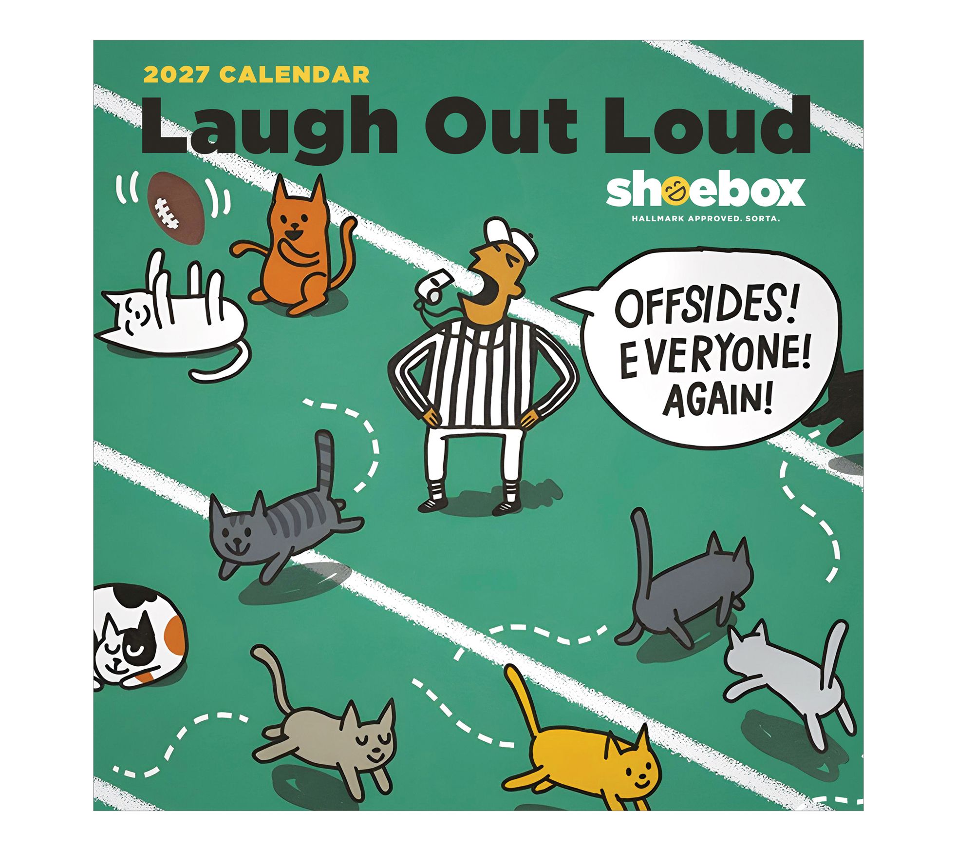 2027 Shoebox Laugh Out Loud Wall Calendar